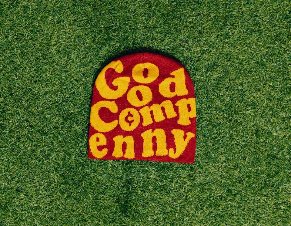 Good Compenny Winter Hat Beanie Red/yellow