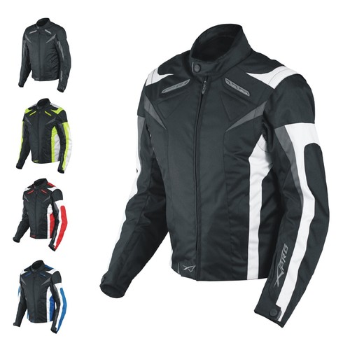 Giacca Lady Donna Tessuto Cordura Moto Scooter Protezione Manica Staccabile - Picture 1 of 63