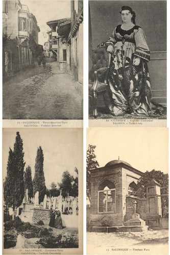 GREECE, SALONIQUE ALL ETHNIC TURKISH TYPES 25 Vintage Postcards (L5911) - Picture 6 of 7
