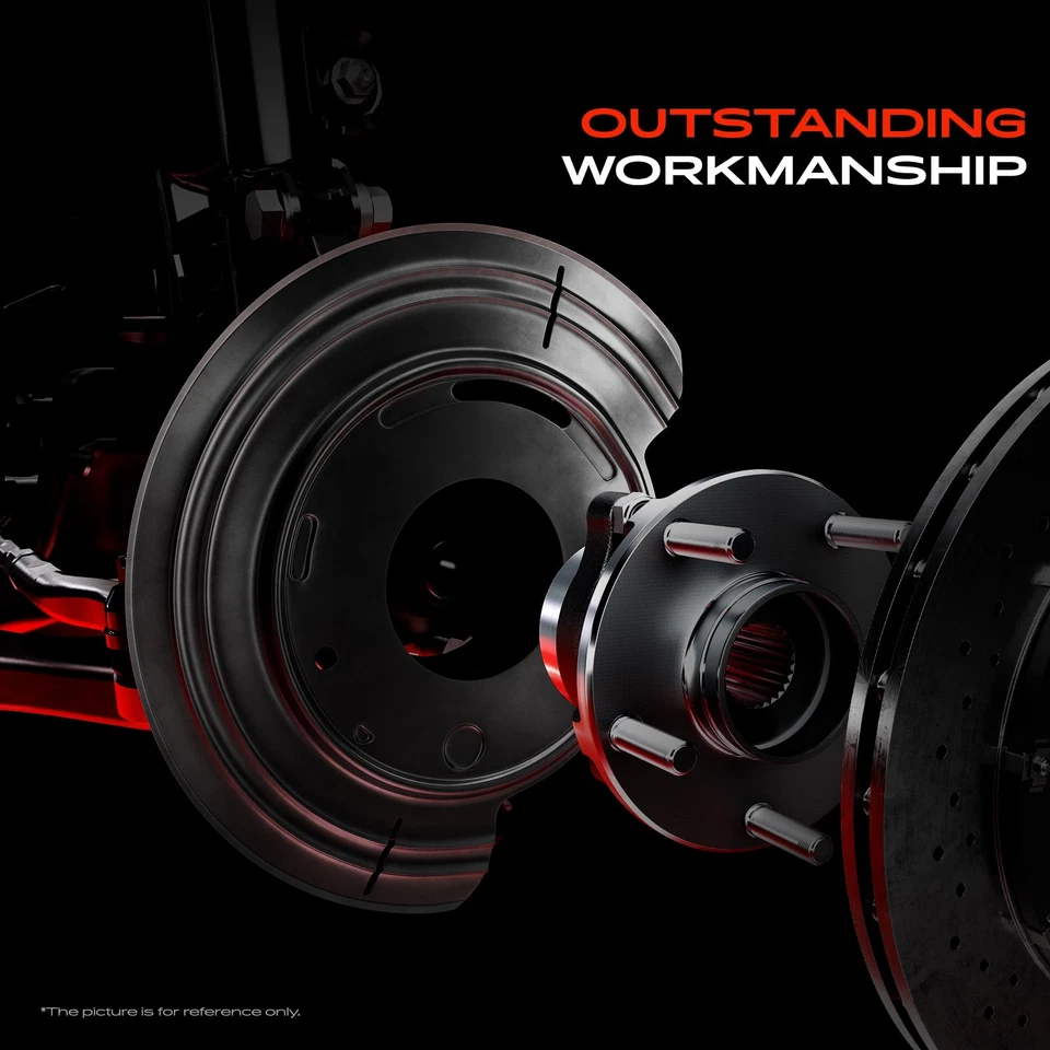 2x Protetor contra poeira de freio dianteiro para Mercedes-Benz W164 GL320 GL350 GL450 GL500 - Imagem 2 de 4