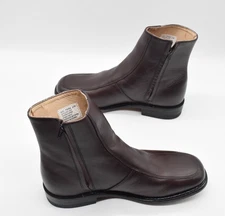 Executive Imperials Mens 11.5 E4 Brown Leather Dress Boots Shoes 910