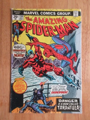 AMAZING SPIDER-MAN #134 (1974) *Key! MVS!* (VG)