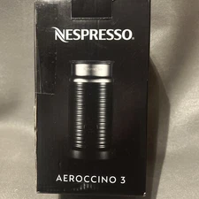 Nespresso Aeroccino3 Milk Frother - Black Slightly Used Excellent Condition VGUC