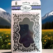 Hot Off the Press' Paper Artist "Swirl Frame" Embossing Folder 4-1/4x5-1/2 size