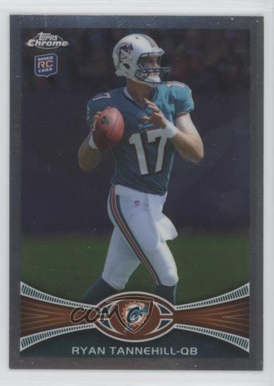 2012 Topps Chrome Ryan Tannehill (Ball in Right Hand) #109 Rookie RC 11h4