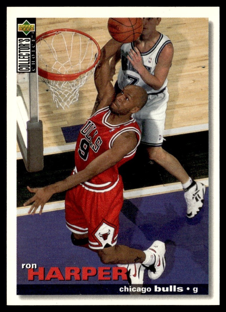 1995-96 Collector's Choice Ron Harper Chicago Bulls #159