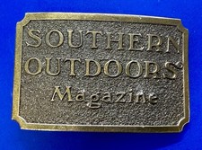 Southern Outdoor Magazine Hunting Fishing Promo The Great American Belt Buckle