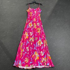 FARM RIO By Anthropologie Maxi Slip Dress Women's Size XL Purple