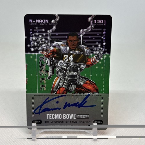Bo Jackson Battle Arena Tecmo Bowl K-Mack Inspired Ink Steel Kevin Mack KMA7