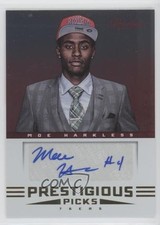 2012-13 Prestige Prestigious Picks Signatures Maurice Harkless Moe #59 Auto 09t8