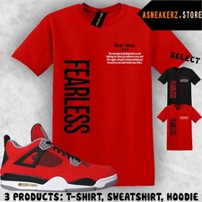 Shirt To Match AJ 4 Toro Bravo 2026 Sneaker Matching Tee Fearless T-Shirt
