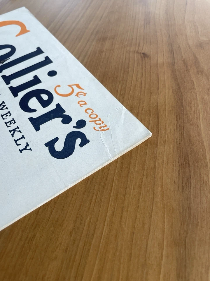 Collier's The National Weekly 1914 - JC Leyendecker Gay Interest Bull Durham ad - Image 3 of 4