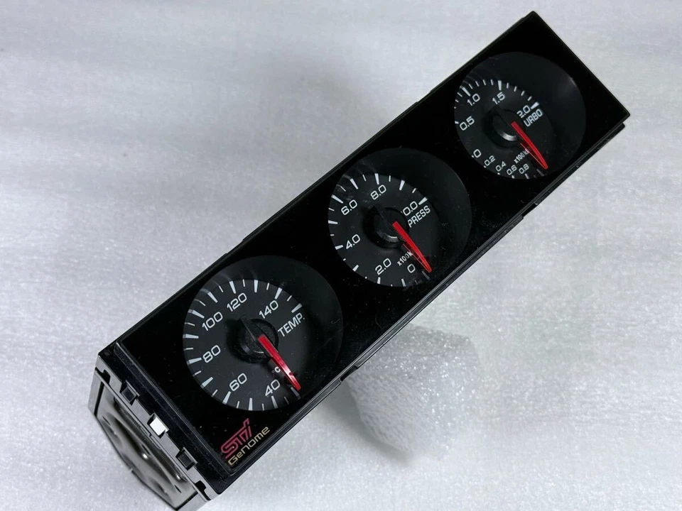 D'efi STi Collaboration STI Genoma DIN-Gauge Dingage BL5 BP5 Defi 1DIN 3-Gauge Foto 4 de 4
