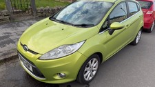 2010 Ford Fiesta Zetec Lime Green