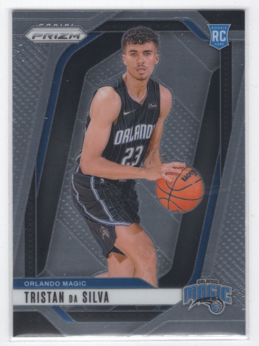 #256 2024-25 Panini Prizm Base :: Tristan Da Silva Rookie Orlando Magic