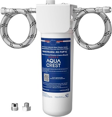 Wasserfiltersystem unter der Spüle, reduziert 99,52% Chlor, Direct Connect