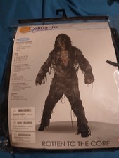 California Costumes Rotten To The Core Swamp Zombie Halloween Child XL 12-14 NEW