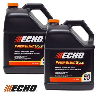 #ad Echo Power Blend 6450050 One Gallon Bottles 2 Cycle Engine Oil Mix 2PK $90.95