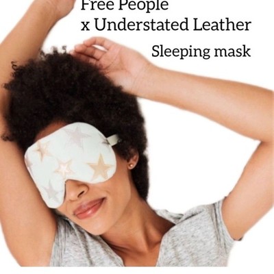 Free People Starry Eye Mask silver NWT