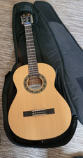 Romero Klassische Gitarre Granito 32-3/4 La Mancha 3/4 Natur inkl. Gig Bag