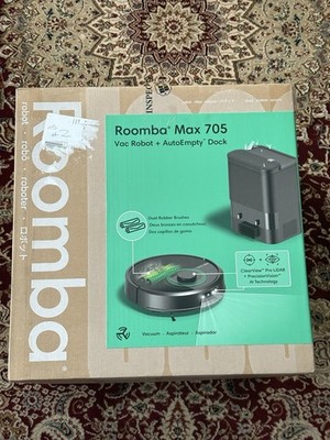 iRobot Roomba Max 705 Robot Vacuum + AutoEmpty Dock