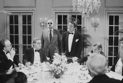 SNL Phil Hartman as Ronald Reagan in the ''Robert Bork Clubbing'' 1987 Old Photo 1