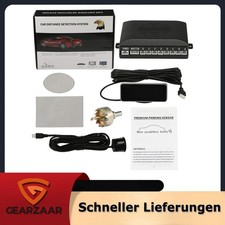 8 Sensoren LCD Einparkhilfe Schwarz Nachrüsten Vorne Hinteren Universal PDC 8 Sensoren LCD Einparkhilfe Schwarz Nachrüsten Vorne Hinteren Universal PDC