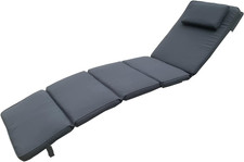 Folding Outdoor Cushion for Patio Lounger,Padding for Deck Lawn Garden Backyard 