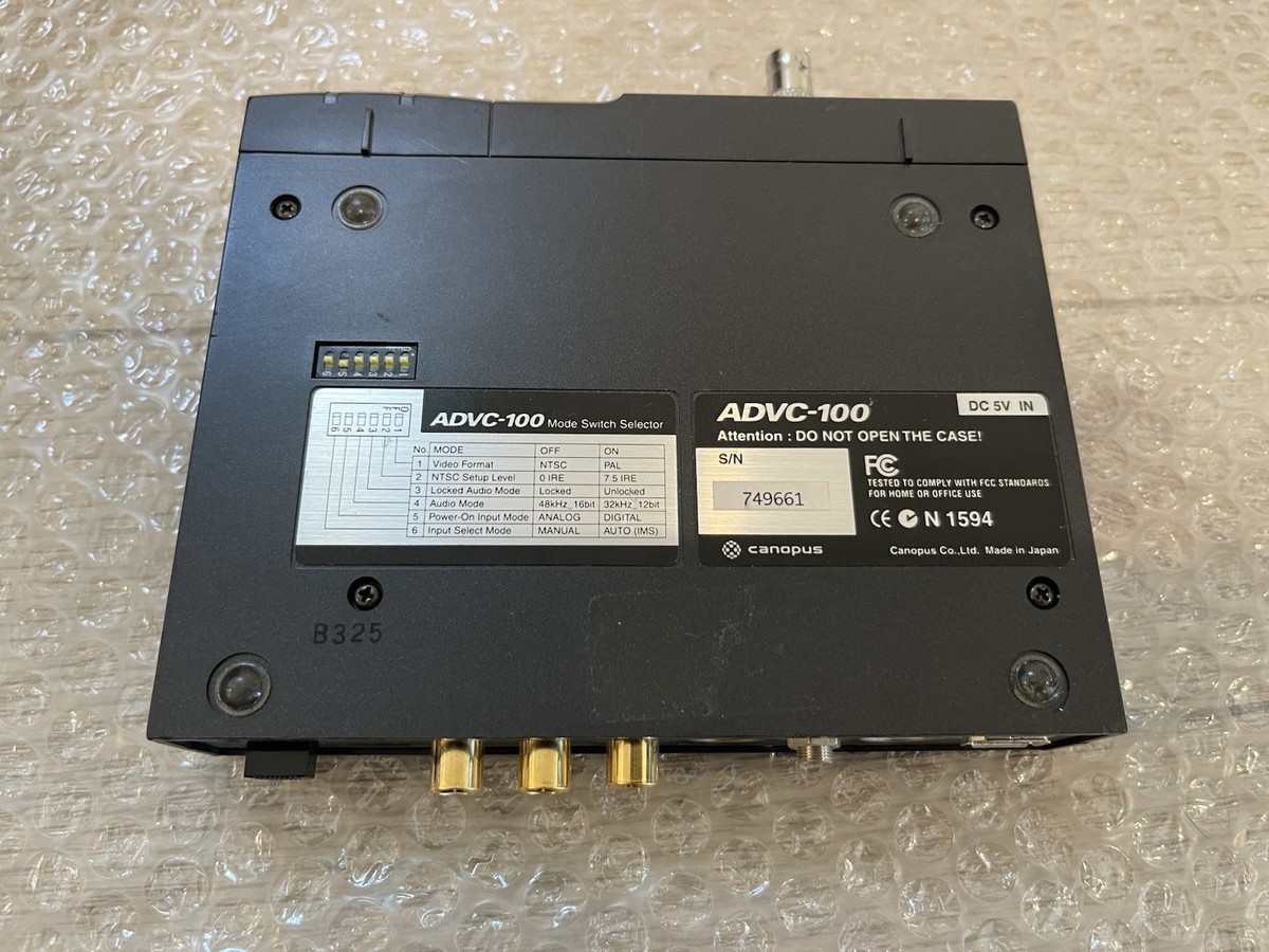 Canopus ADVC-100 Analog to Digital Video Converter for sale online