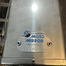 Used Moto Mirror For Semi Truck Heated Stainless Heater Works. Tested