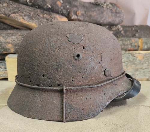 WW2 M35 German  Helmet WWII M 35 Combat helmet.size 62