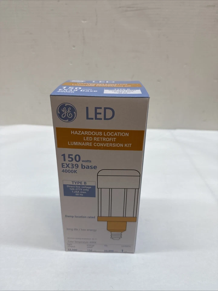 GE 93154635 - LED150ED28/740/HAZ - LED Type B HID Lamp - 4000K - Image 3 of 3