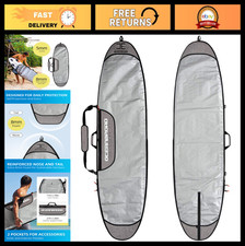 Longboard Surfboard Travel Bag Fits 5'0" to 10'0" Durable, Lightweight, Wate