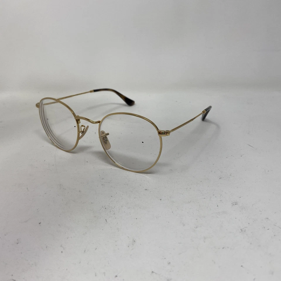 Ray-Ban RB3447V 2500 50-21-145 GAFAS REDONDAS DORADAS UC70 Foto 3 de 4