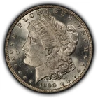 1890-O $1 Morgan Silver Dollar - Strong Luster - UNC - SKU-D7505