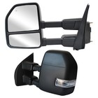 Towing Mirrors Fits 2018 F250 F350 F450 F550 Super Duty Power Heated Signal Lamp