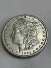 1884 Morgan Silver Dollar About Uncirculated