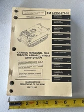 1987 Army Manual Personnel Carrier