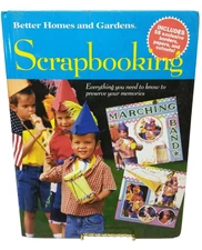VTG Better Homes and Gardens Scrapbooking Hardcover Workbook & Knowledge Center