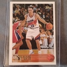 Topps 1996-97 Steve Nash Rookie #128 Phoenix Suns NBA Basketball Card. rookie card picture