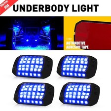 8x Blue Led Under Car Underbody System Underglow Neon Light Kit Waterproof Lamp 8x Blue Led Under Car Underbody System Underglow Neon Light Kit Waterproof Lamp