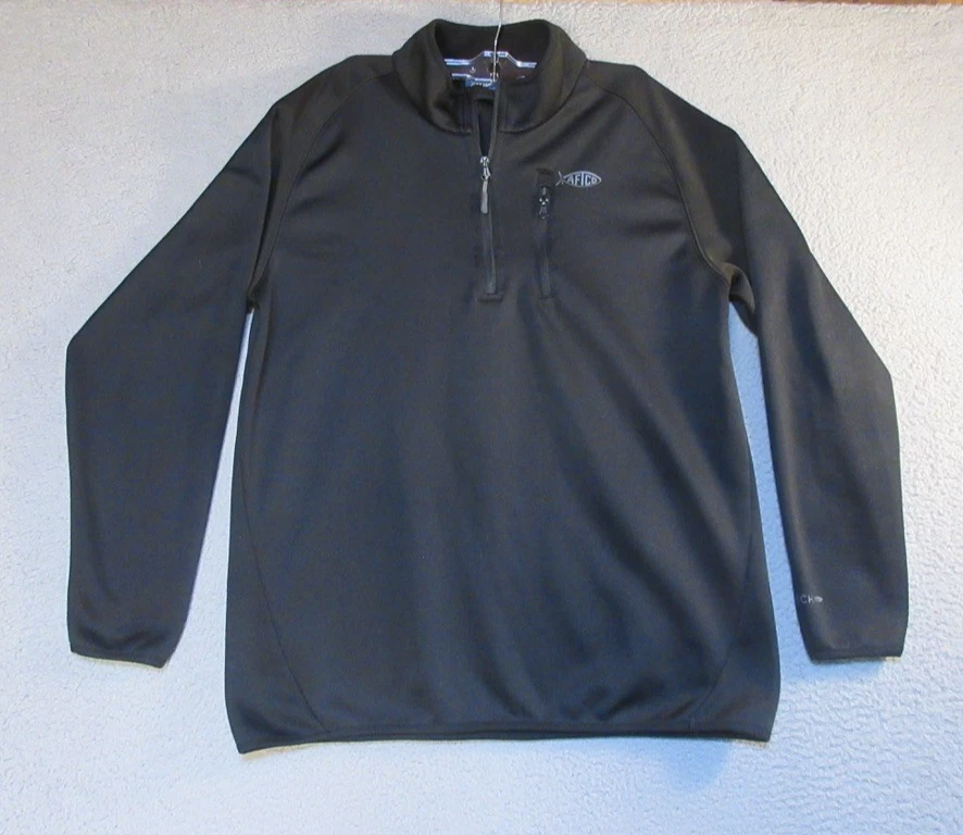 Chemise De Pêche AFTCO Manches Longues, Homme XL, Bleue, Respirante Et Sèche Vite
