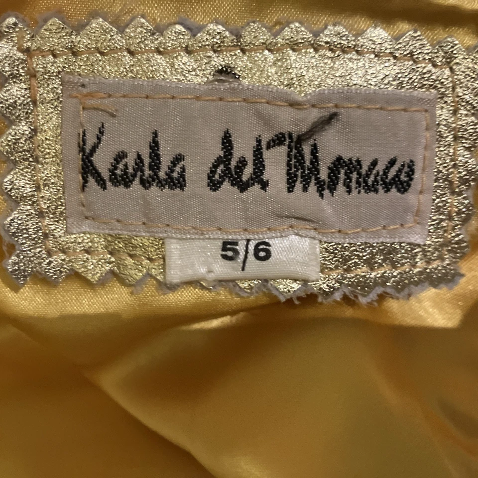 Sexy falda de cuero Karla para mujer 5/6 forrada en oro abertura a lápiz Foto 4 de 4