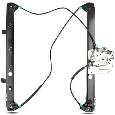 NPAUTO Front Driver Side Power Window Regulator Without Motor fit for BMW X5 E53