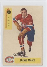 1958-59 Parkhurst Dickie Moore #8 HOF 06mi