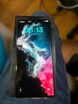 Samsung Galaxy S22 Ultra SM-S908B/DS - 128GB - Phantom Black (Ohne Simlock)