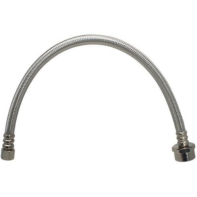 PPG 57586US for PlumbMaster 1/2 Fip X 7/8 Ballcock X 20 Stainless Steel Toilet