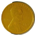 WORLD COIN SALE--1918 D UNITED STATES ONE CENT WHEATBACK COPPER COIN KM# A132