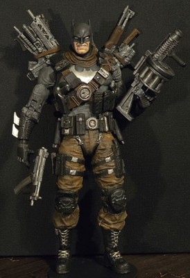 Mcfarlane Toys DC Dark Knight Metal Grim Knight Batman action figure custom