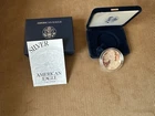 2002-W Proof American Silver Eagle Dollar $1 Box & COA US Mint